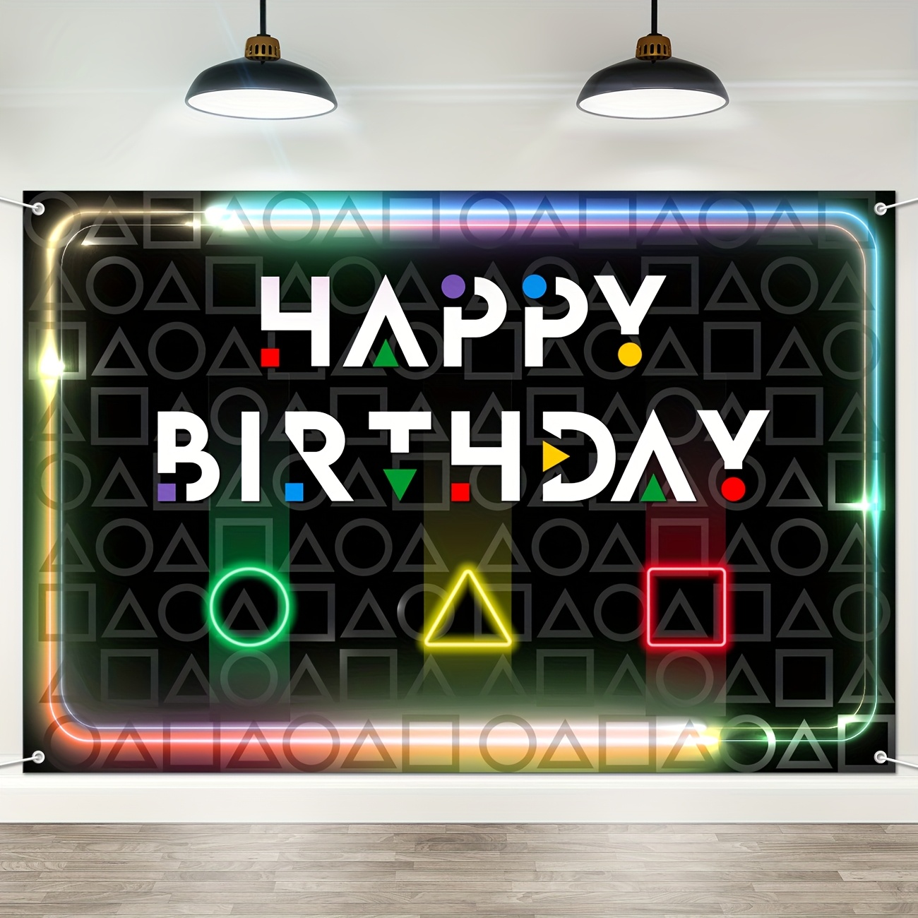 Science Of Happiness - Banner de fiesta de juegos tradicional