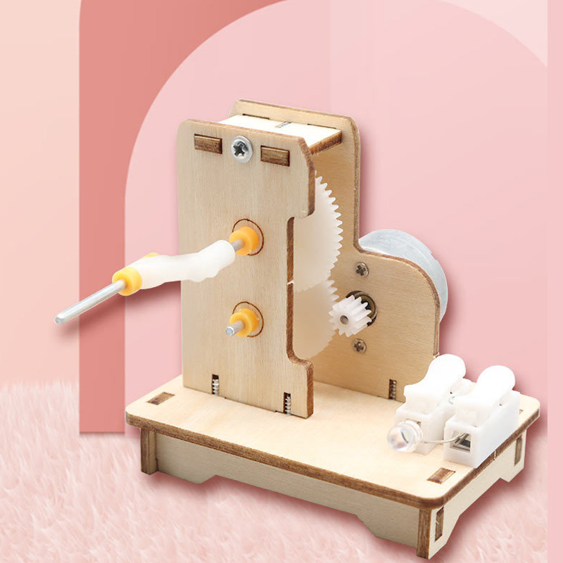 Science Project Diy - Mini generador de mano DIY, Kit