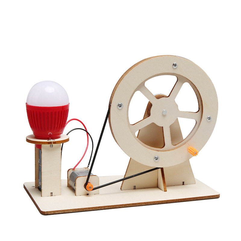 Science Project Kit - Mini generador de manivela manual con
