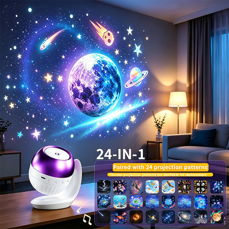 Planetarium Projector Home - Proyector de Luz Nocturna HD 24