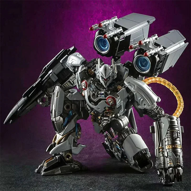 Science Robot - Juguete de transformación Nitro Zeus Black