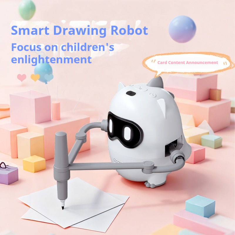 Science Robot - Robot inteligente genérico para dibujar dinosaurios,