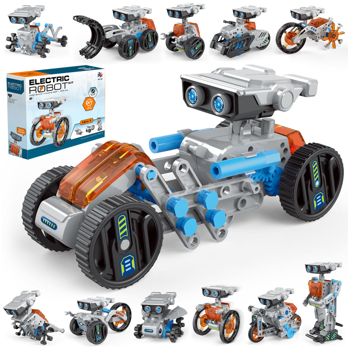 Experimento científico 12 en 1 - Science Robot reseña y precio