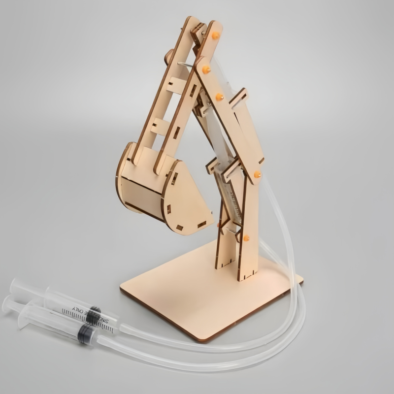 Modelo de excavadora hidráulic - Science Project Diy reseña y precio