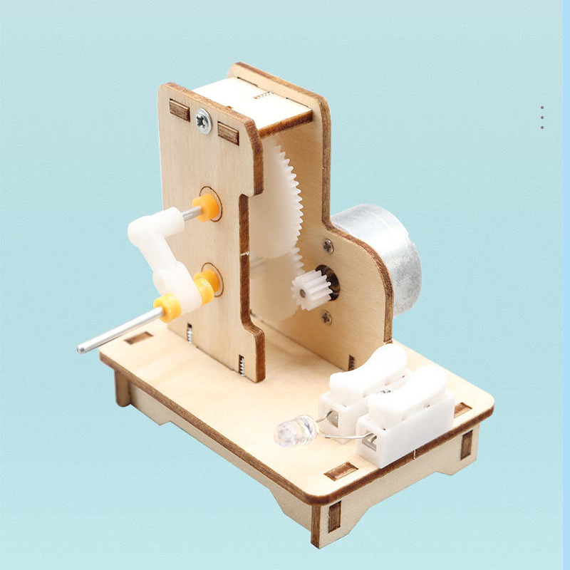 Mini generador de mano DIY, Ki - Science Project Diy reseña y precio