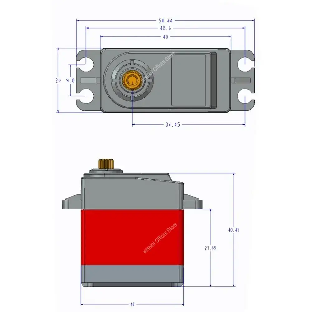 Servo Digital TD-8135MG 35KG 8 - Robot Arm Motor reseña y precio