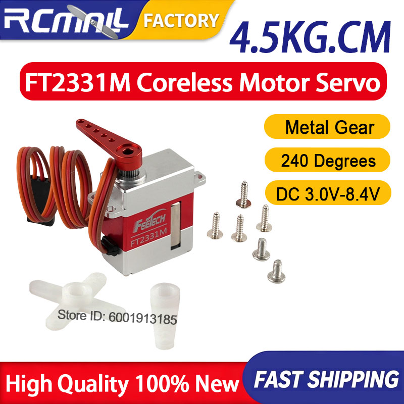 Microservo digital FT2331M de  - Robot Arm Motor reseña y precio