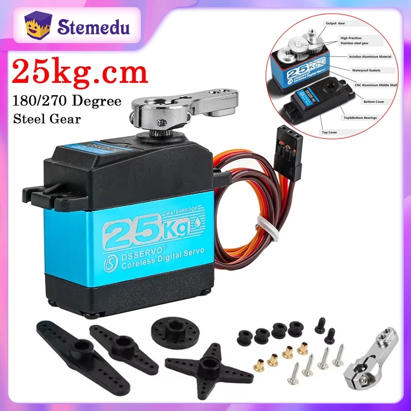 DS3225 Pro 25kg Servo digital  - Robot Arm Motor reseña y precio