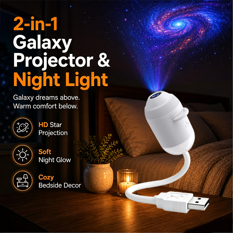 Proyector de Luz Nocturna Diná - Planetarium Projector Home reseña y precio